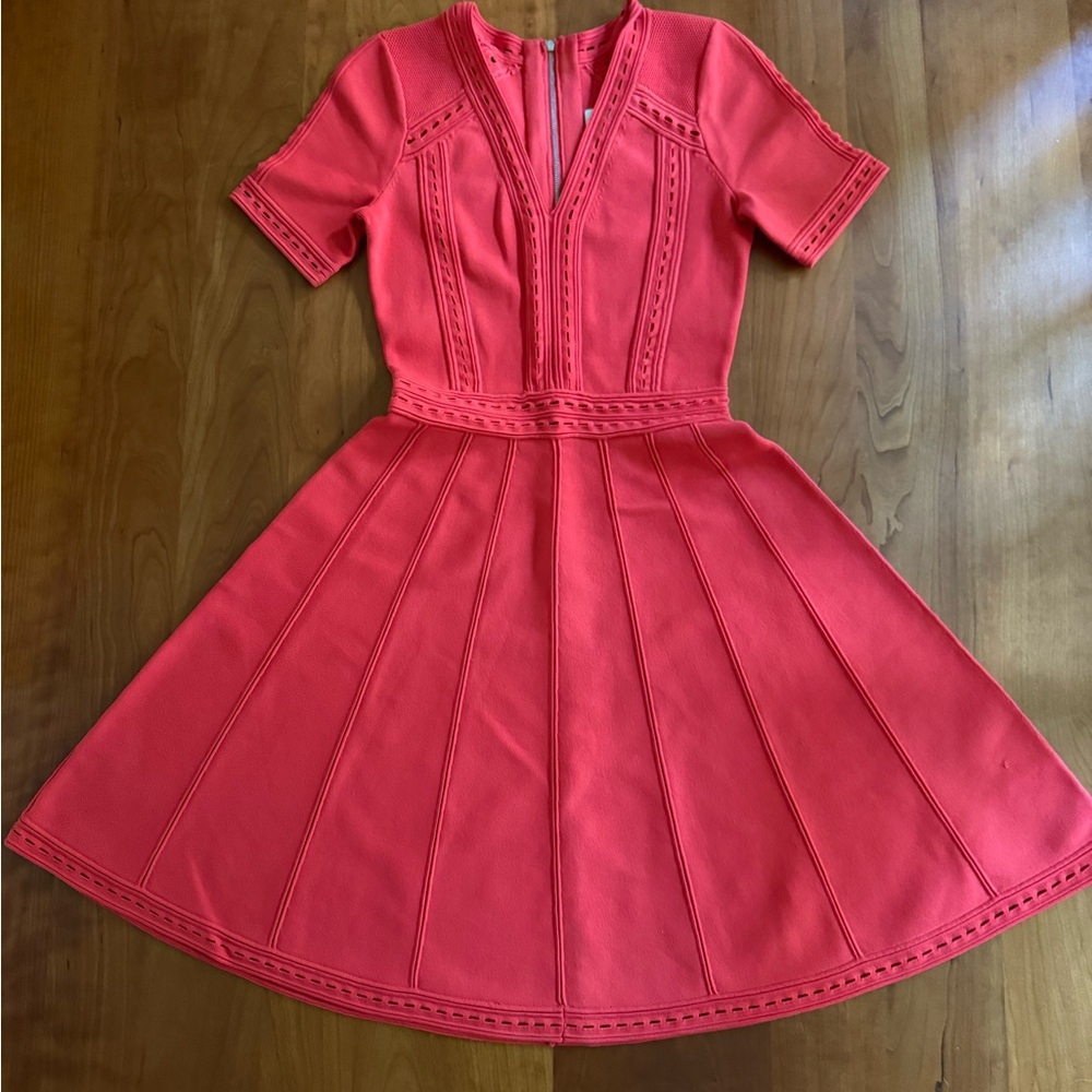 Milly of New York Coral Mini Dress